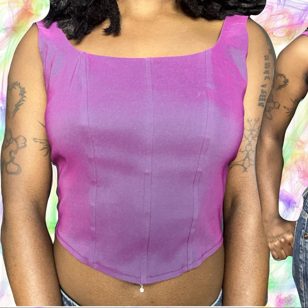 Dreamy Iridescent Corset